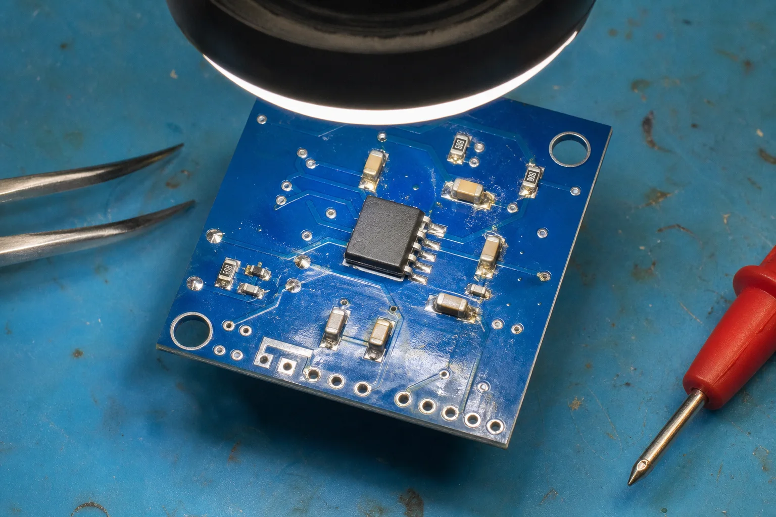 Bo mạch SMD sạch sau khi lắp ráp và kiểm tra