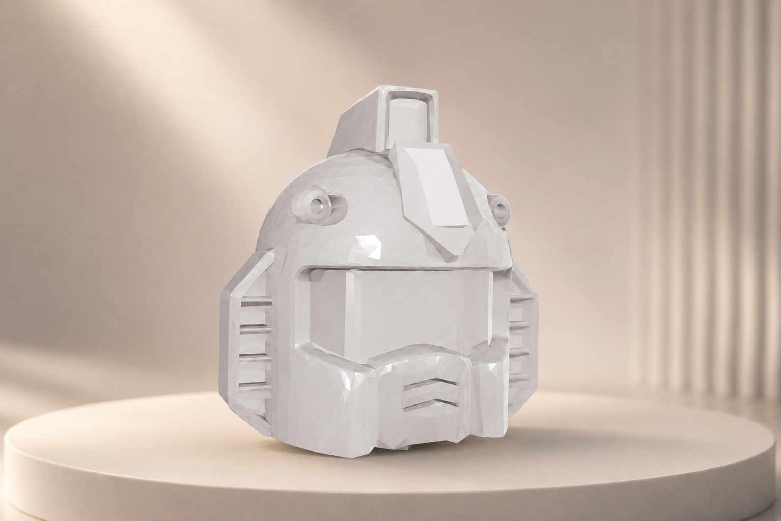 Mô hình 3D: Gundam Head